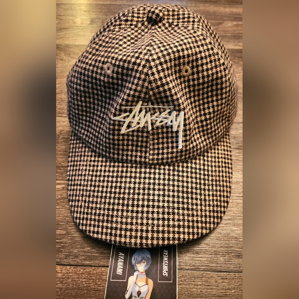 Stussy Wool Herringbone Cap Hat